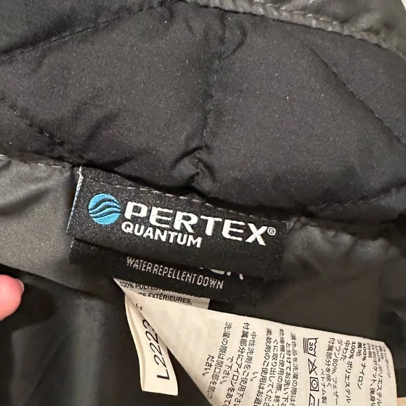 Women's Mountain Classic Down Coat, Sherpa-Lined Black Tan XL✨EUC - Picture 5 of 16